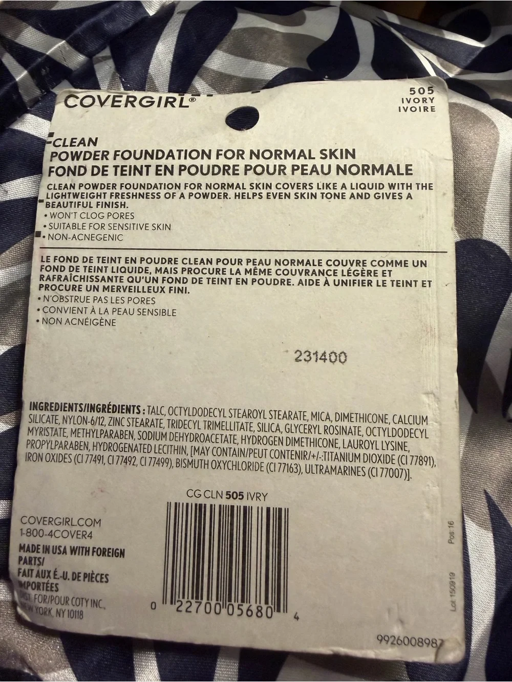 COVERGIRL pressed powder
